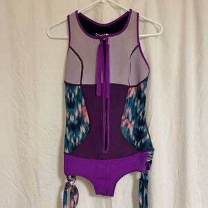 Sirensong Women’s Wetsuit. Short Jane Tank. Handmade In Hawaii. Sz 0-4 (small)